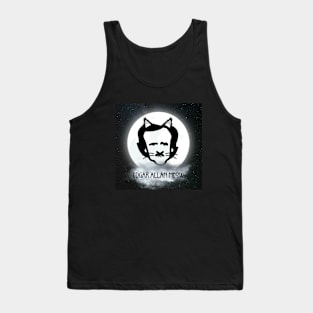 Edgar Allan Meow in the Dark Tank Top